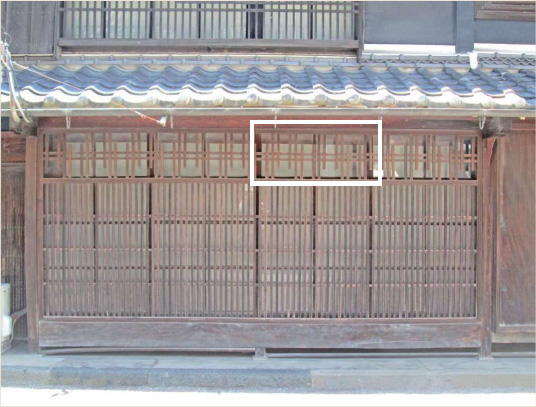 装飾的な格子 J 江戸後期（20）