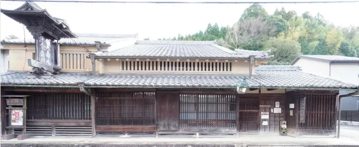 黄色の壁（薬の館）