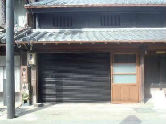 駐車スペース修景 D2（戸を開いた状態）