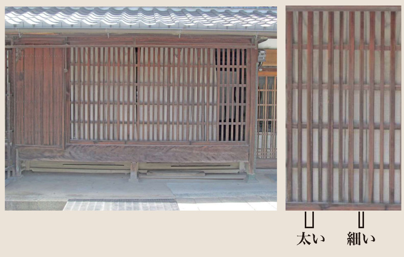 親子格子 江戸後期（70）