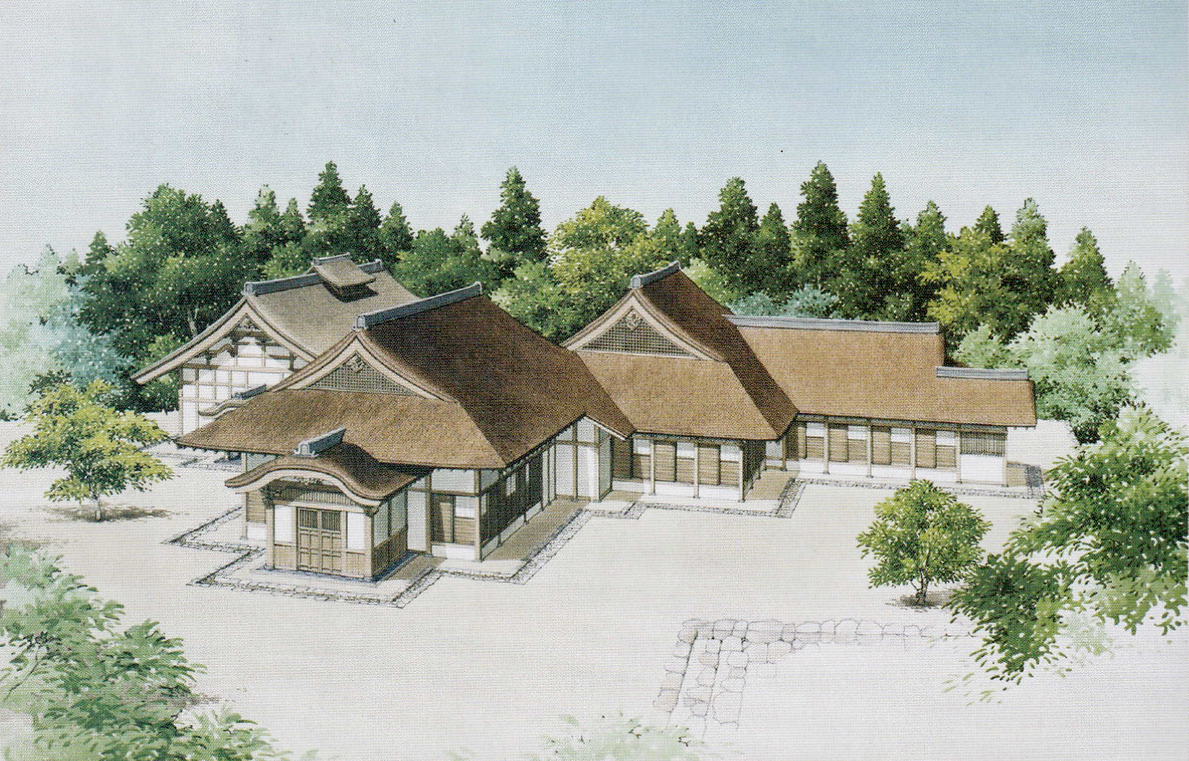 本丸御殿復元イメージ図